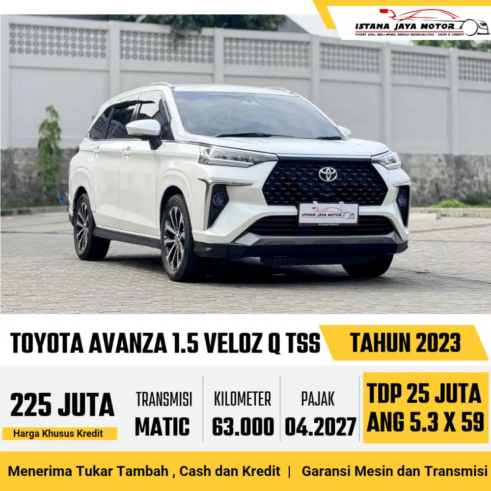 TOYOTA AVANZA 1.5 VELOZ Q TSS 2023