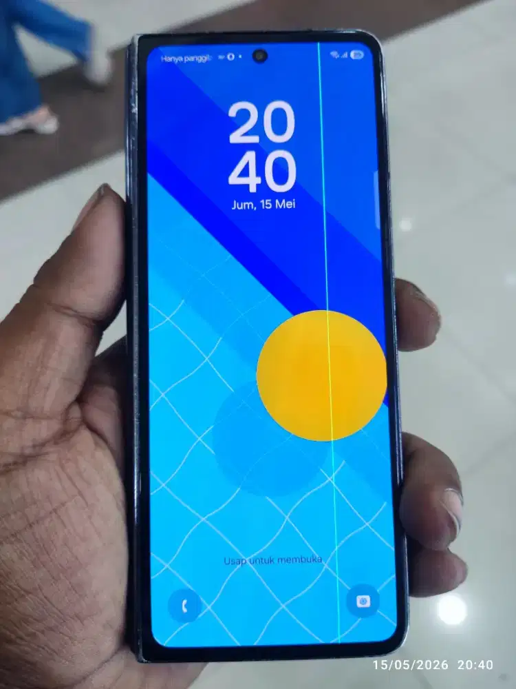 Samsung zfold ex resmi 12/256gb minus