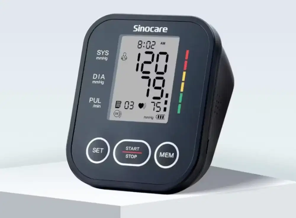 Alat tes cek tekanan darah tensimeter Sinocare baru segel