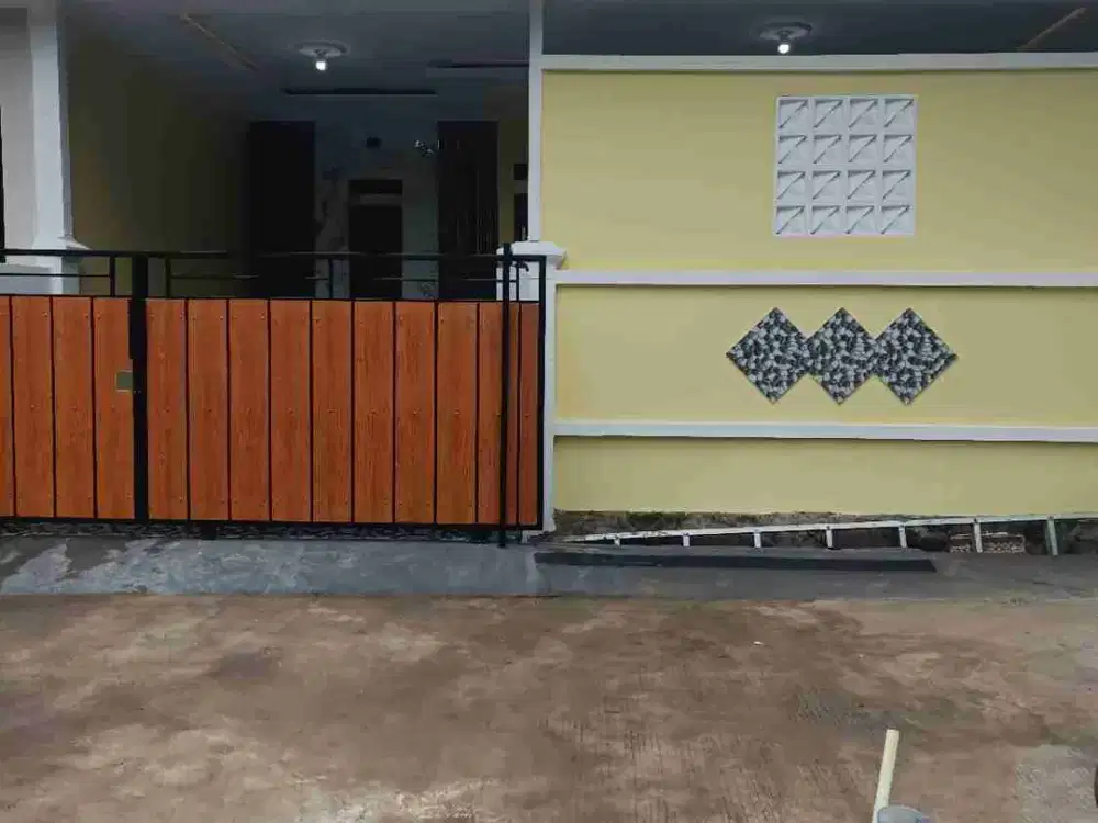 jual perumahan Ambar graha permai Cileungsi luas 84 meter bangunan baru full renov kmr tidur 3 hrga cash 310jta