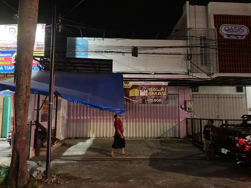 Disewakan ruko di jalan raya sulfat tepat diperempatan