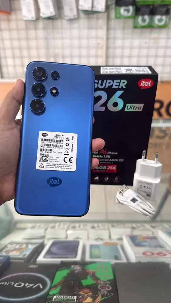 ITEL S26 ULTRA RAM 16/256 FULLSET SUPER MULUS BAWAAN LAHIR BERGARANSI