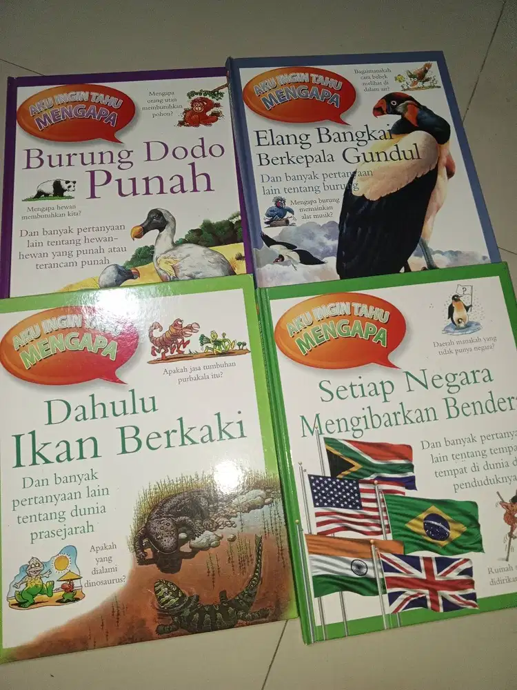 Buku Anak Aku Ingin Tahu Mengapa