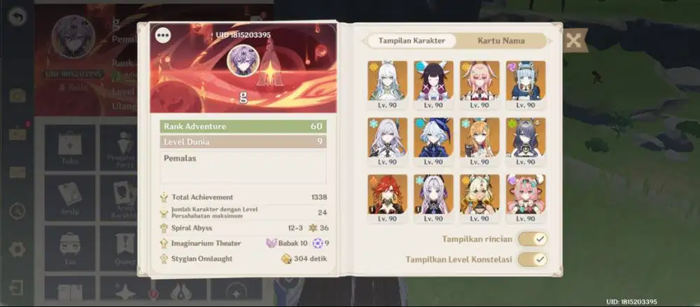 Akun genshin impact