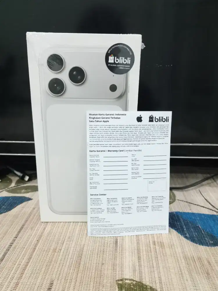 Iphone 17 Promax 256GB silver iBOx New