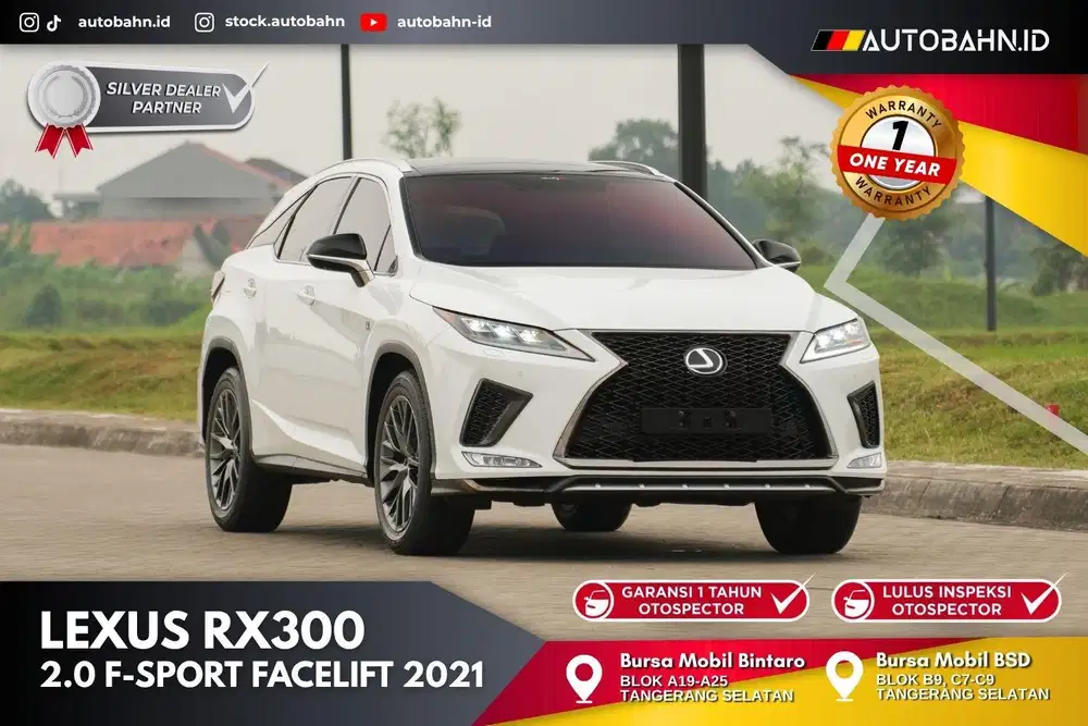 Low Odo! Lexus RX300 F-Sport Facelift 2021 Full Spec! X1 gla200