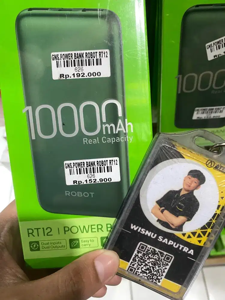 POWER BANK ROBOT RT12|ATLANTIS DAHSYAT