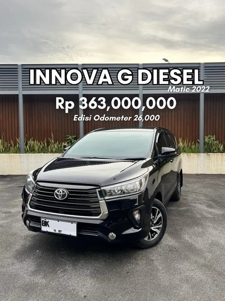 ( 26.xxx KM ) Innova Reborn G Diesel Matic 2022