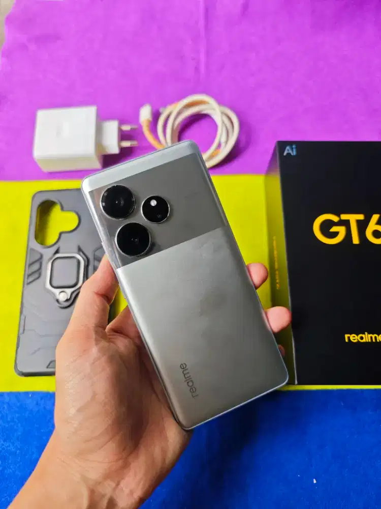 Realme GT 6 12+12/256 | lengkap | Minus baca deskripsi