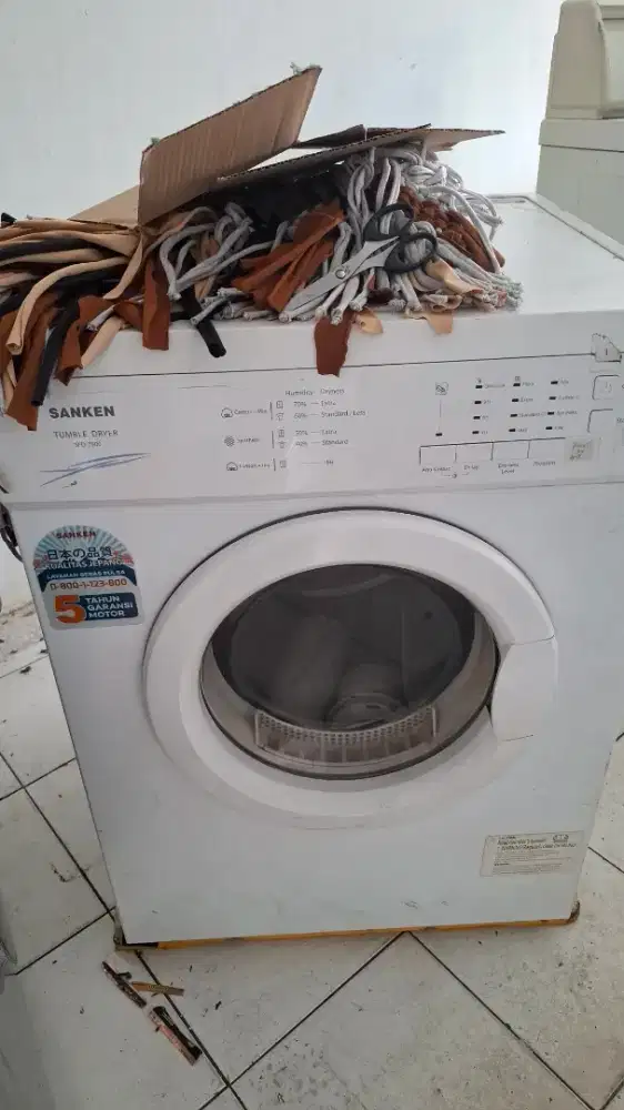 MESIN PENGERING / DRYER GAS SANKEN 7KG