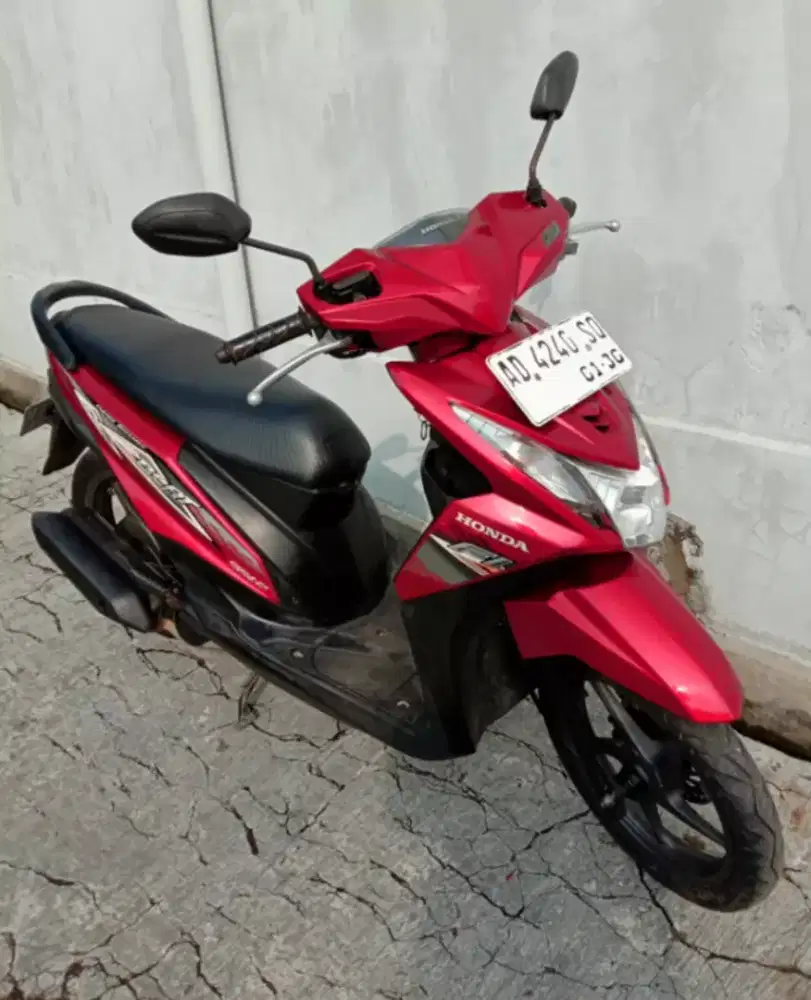 HONDA BEAT FI 2015 AD Lengkap Mulus NormaL