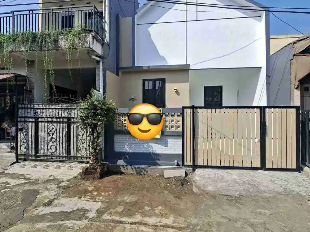 Rumah baru dalam komplek di Rawa Kalong Gunung Sindur Bogor