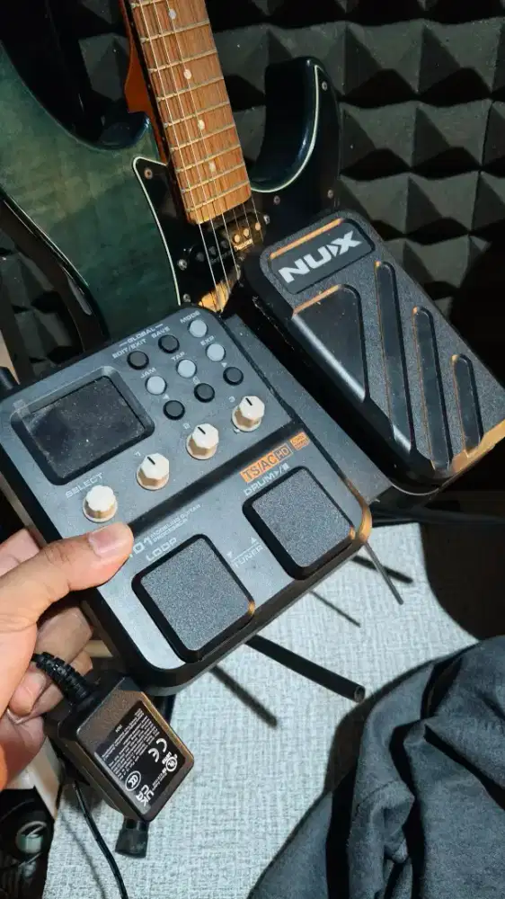 Dijual efek gitar elektrik listrik nux mg101