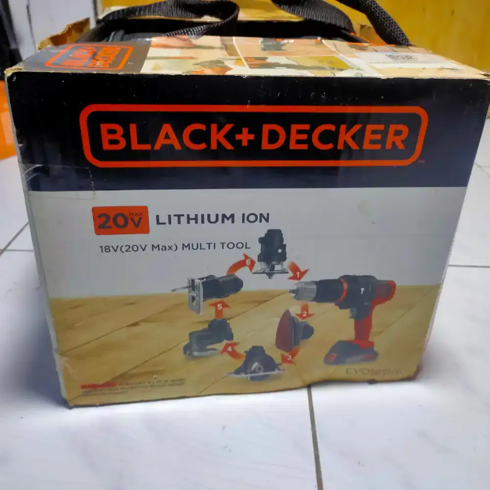 Black+Decker Multi-Evo 6 Heads Kit (EVO185K6-B1)