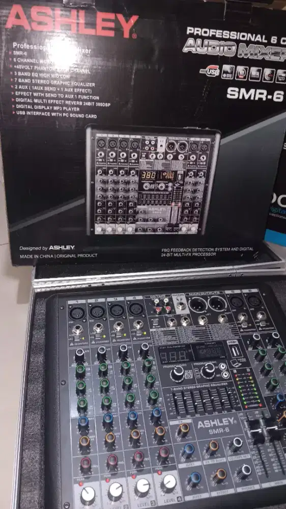 Mixer ashley 6 ch
