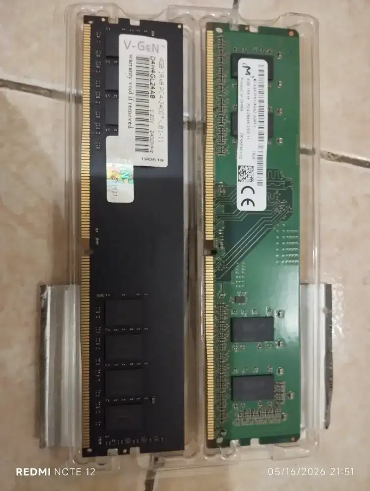 Memroty ddr4  2 keping