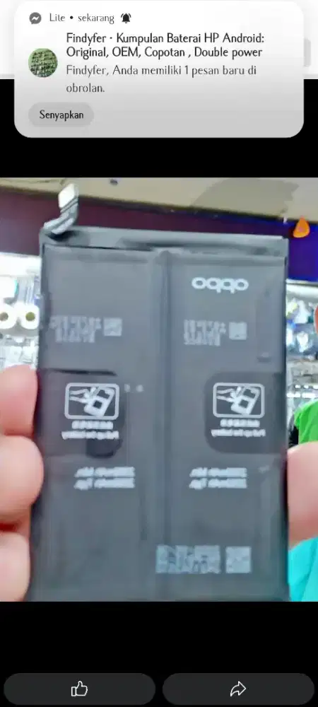 Baterai Cabutan Oppo Reno 8 5G