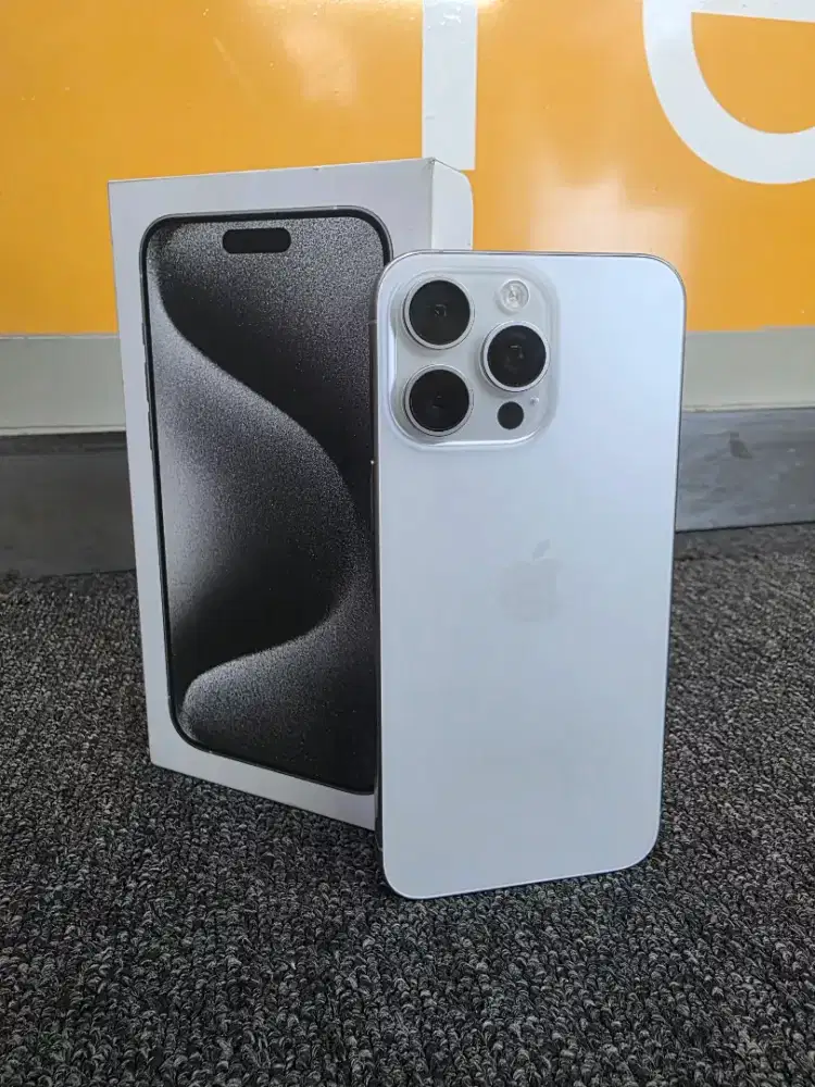 Iphone 15 pro max 256 ibox bh 85% mulus