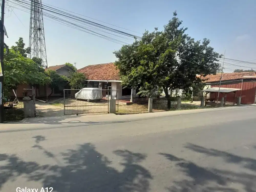 Disewa tanah dekat RS pinggir jalan Babelan Kota
