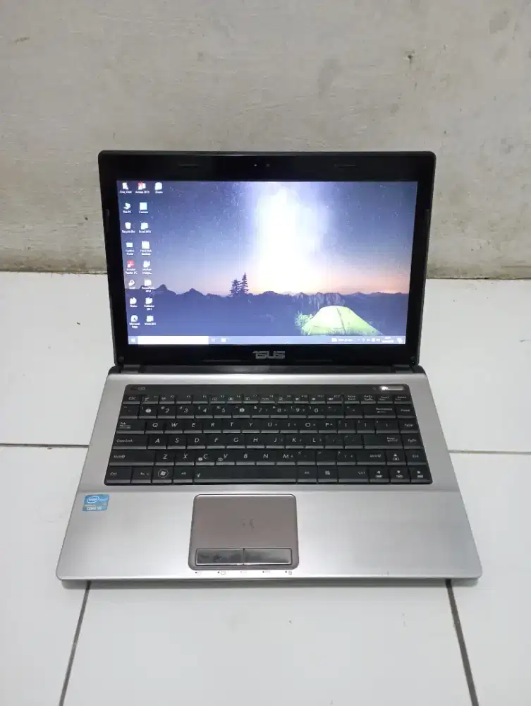 Laptop Asus i3 ram 4Gb siap pakai