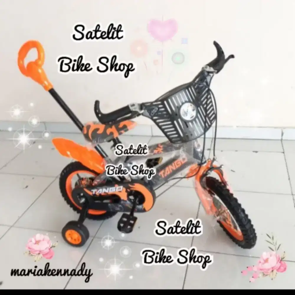 Sepeda anak tango orange