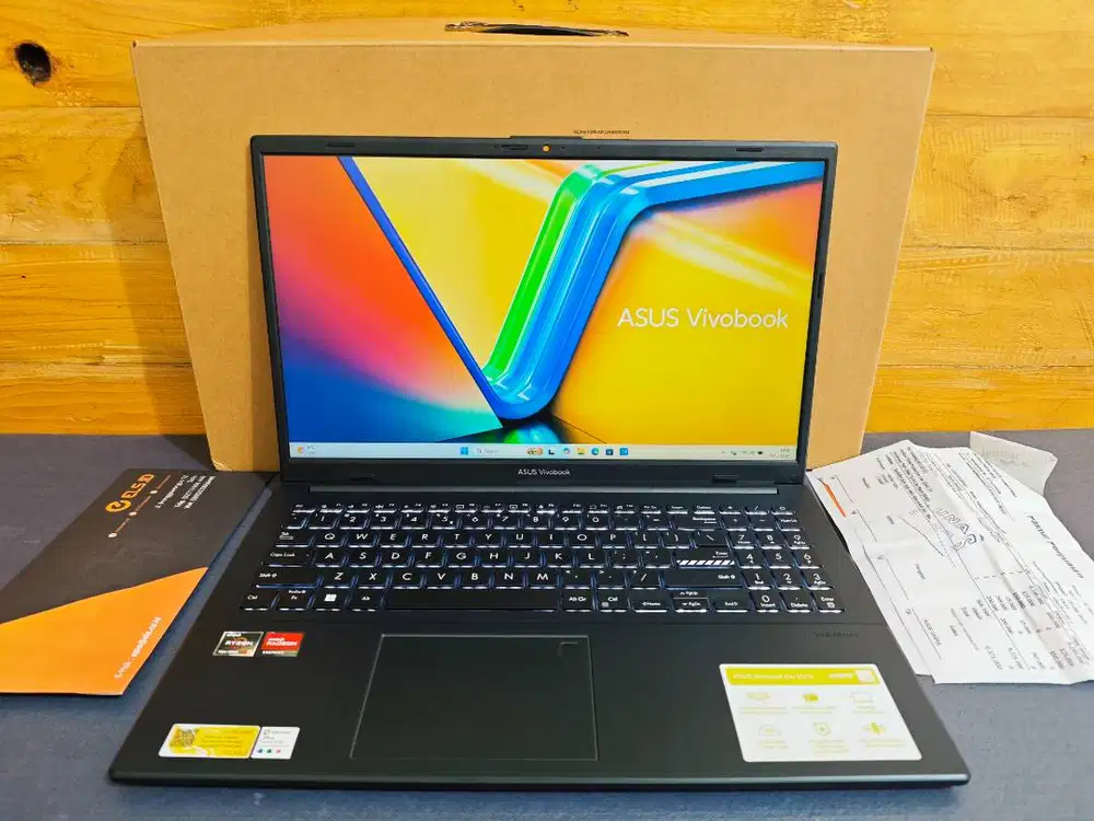 ASUS E1504FA Ryzen 5-7520U RAM 16GB SSD 512GB FHD IPS Garansi 10/2027