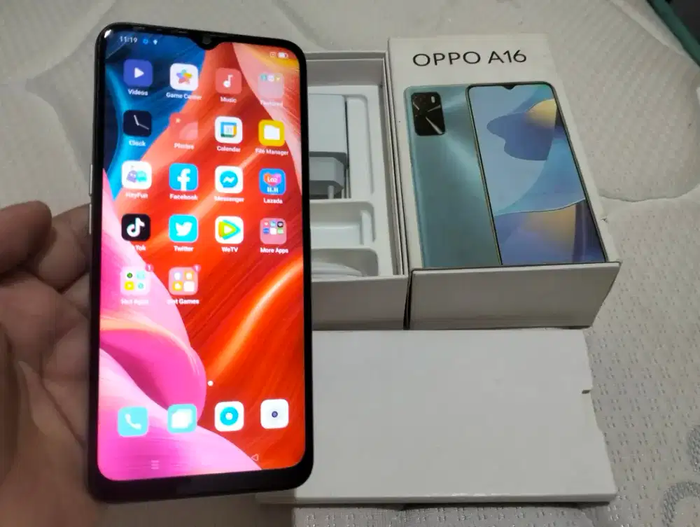 BUTUH UANG OPPO A16 RAM 6GB / 128GB 4G 6.52in Fingerprint 5000Mah