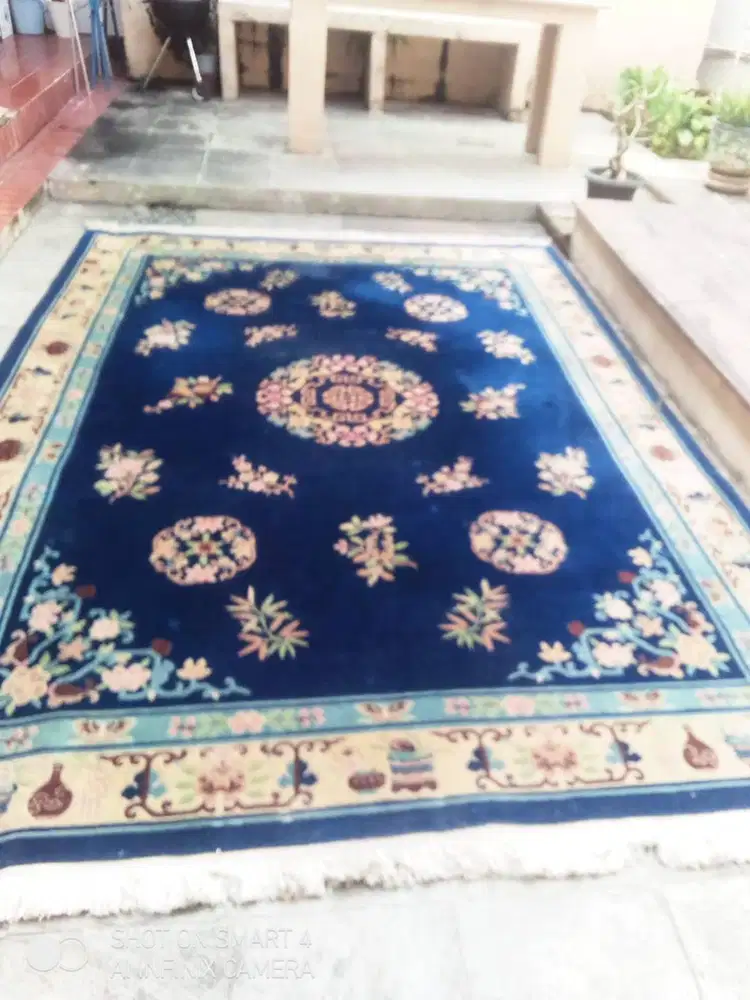 Chinese Blue Carpet