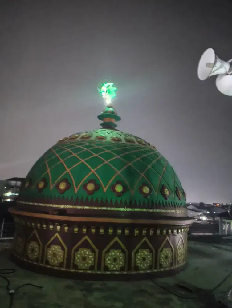 Jasa pembuatan kubah grc ,menara dan ornamen masjid