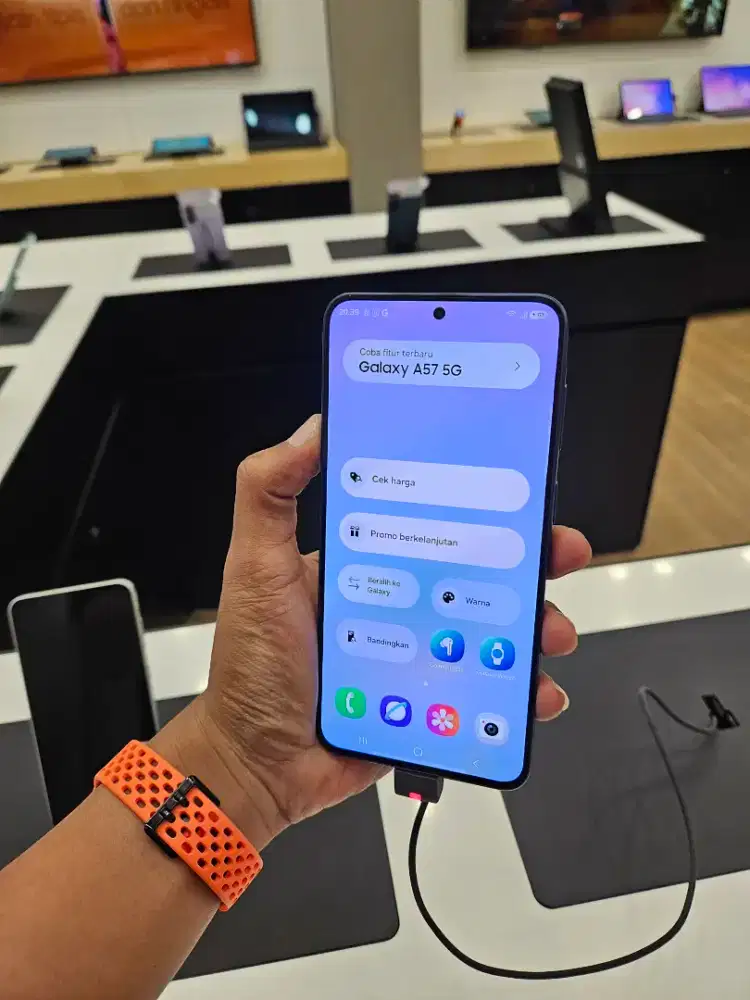 SAMSUNG A57 BONUS BUDS CORE ATAU CASE ORIGINAL + CHARGER ORIGINAL