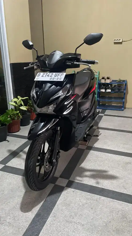 Pajak Baru, ODO 7K, Honda Beat Fi CBS 2025