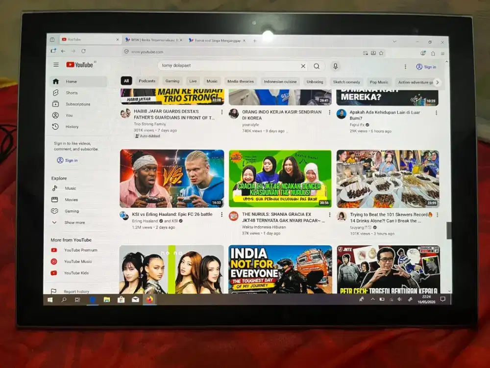Tablet samsung galaxy book 2