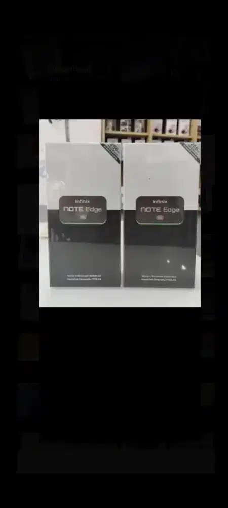 Infinix note edge 5G 8/256 layar lengkung