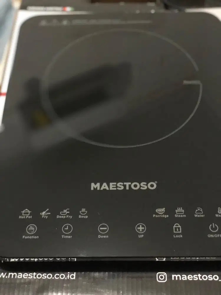 Maestoso MT58 Ultra Slim Magnetic Cooker Kompor Listrik Kompor Magnet