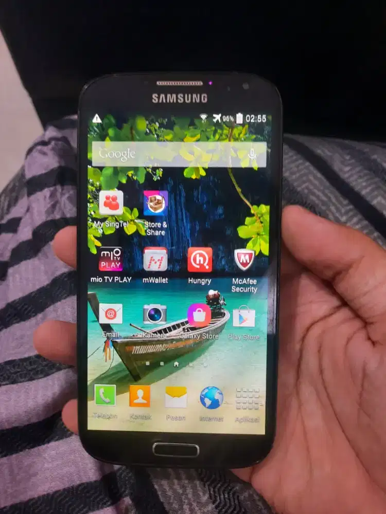 Samsung galaxy s4 original langka ex singapore
