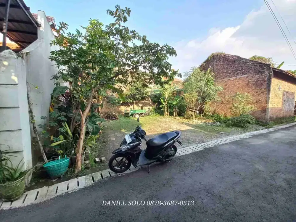 Dijual Tanah Banyuanyar Solo Banjarsari Surakarta