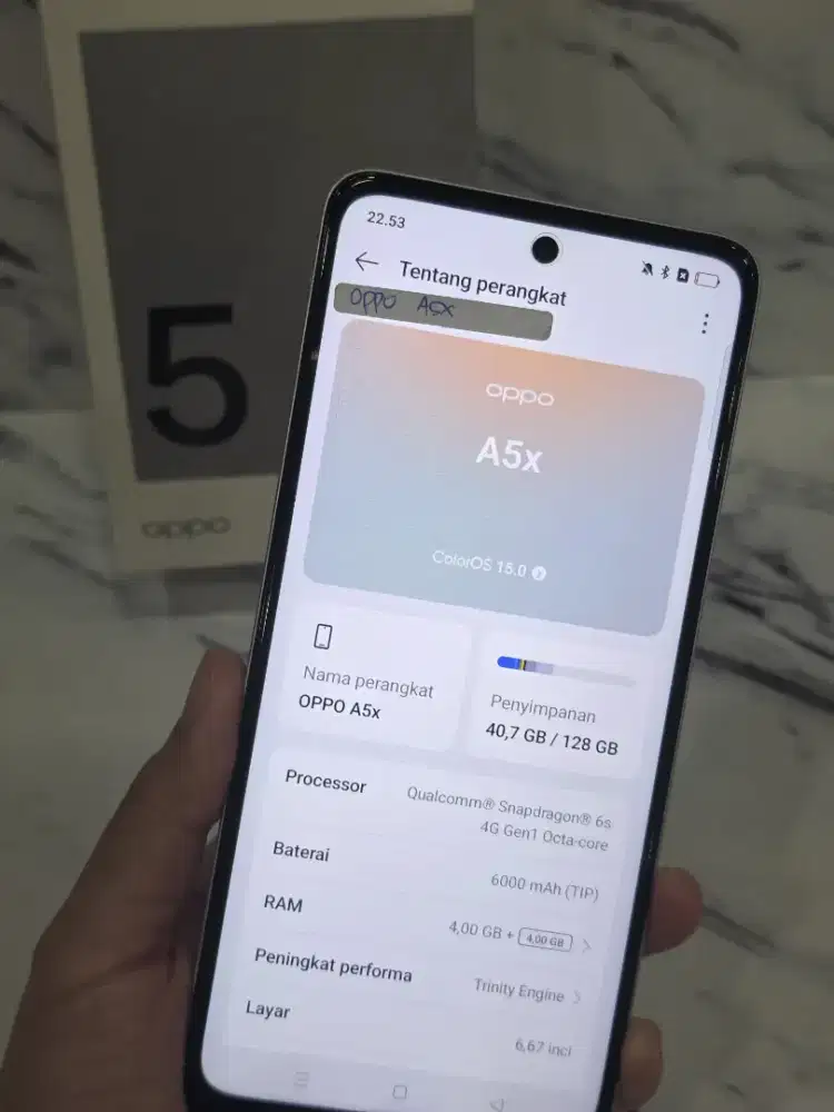 Hp Second Oppo.