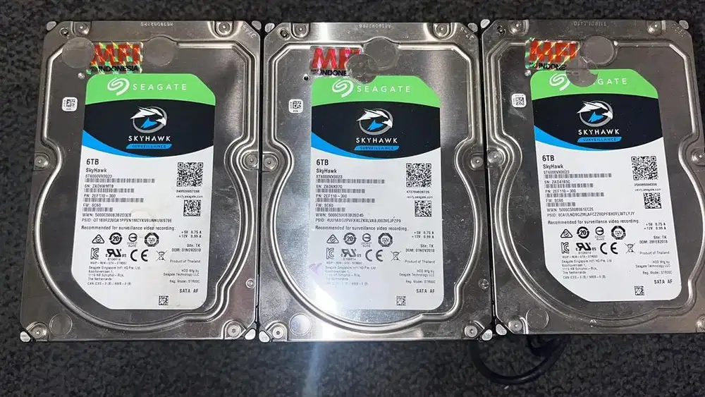 Dijual Cepat Hardisk CCTV 6TB