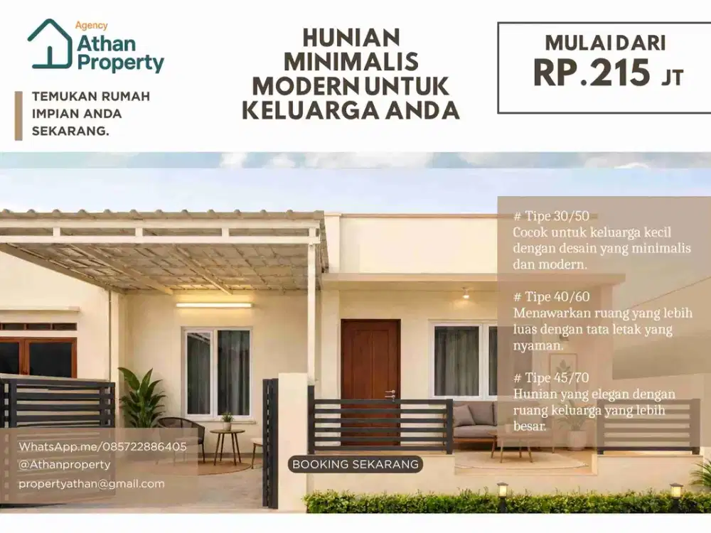 Jual Rumah Murah Akses Tol