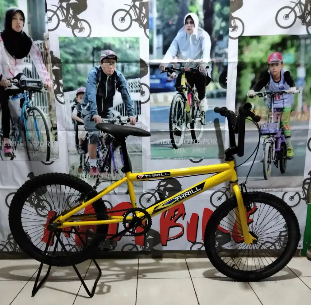 JUAL SEPEDA BMX 20 CAT DUCO STIKER PEMANIS