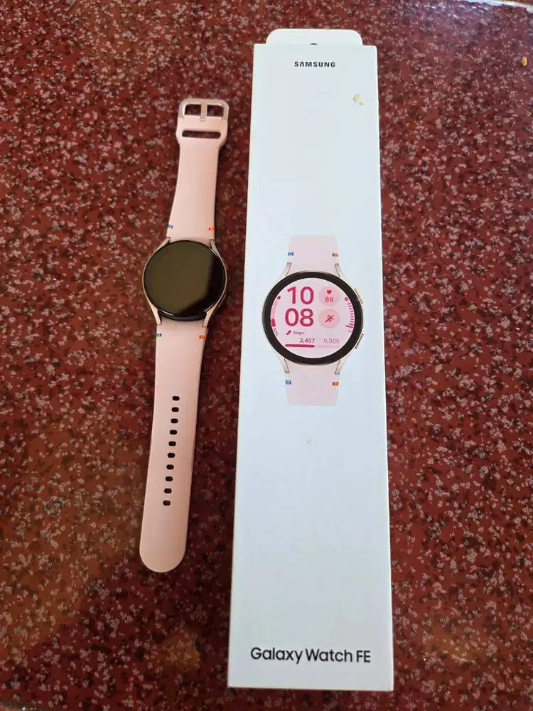 Samsung Galaxy Watch FE Pink Gold Smartwatch Bekas Second
