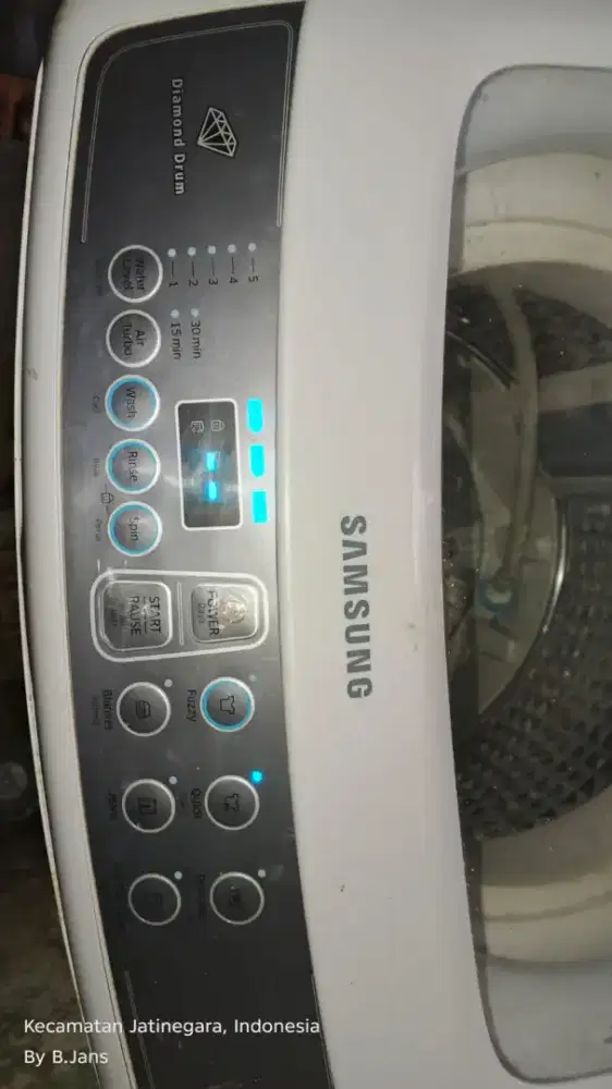 Mesin cuci 1 tabung nya bosku merek samsung