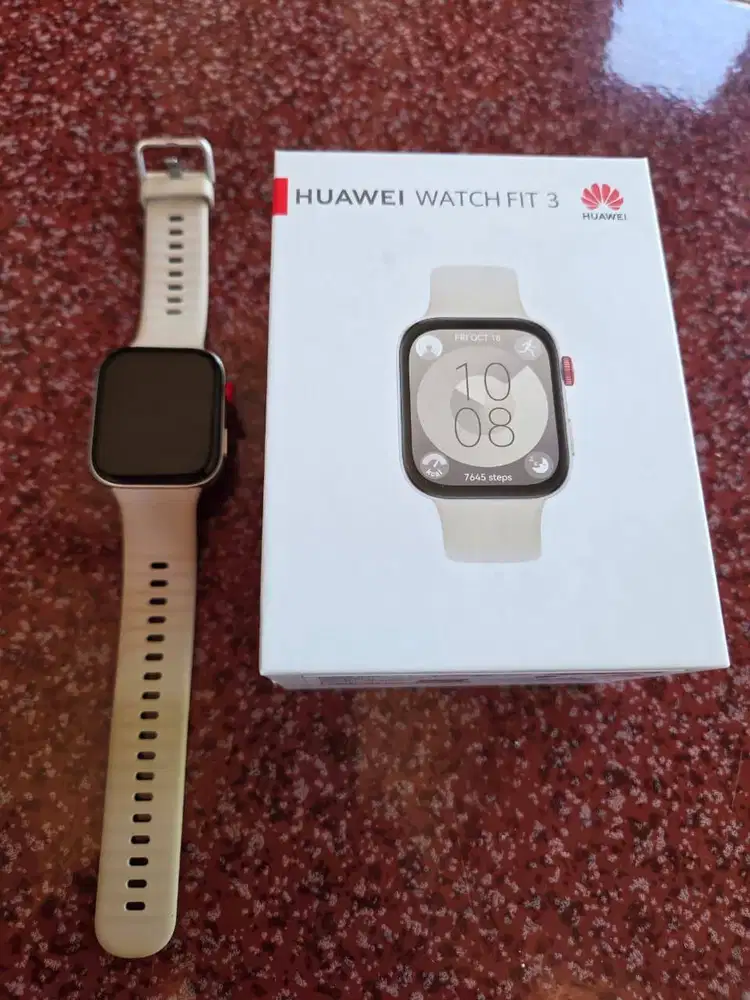 Huawei Watch FIT 3 Putih Smartwatch Bekas Second