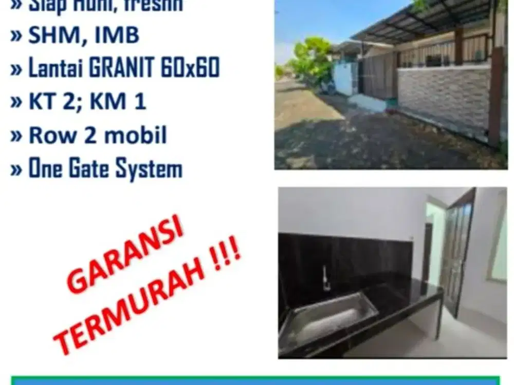 Siap Huni Rumah Griya Amerta - Medayu Utara Rungkut