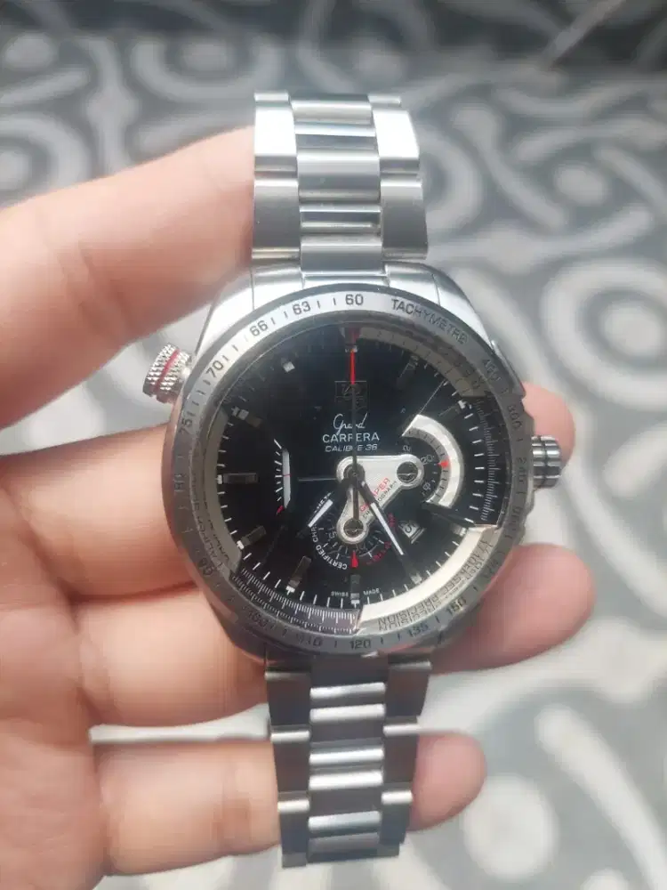 Jam Tangan Pria Merk TAG Heuer Grand Carrera Calibre 36 RS Caliper Chr