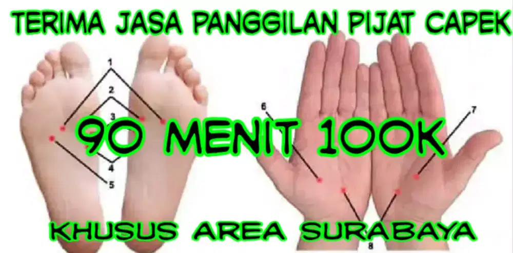 pijat untuk capek dan reflexi