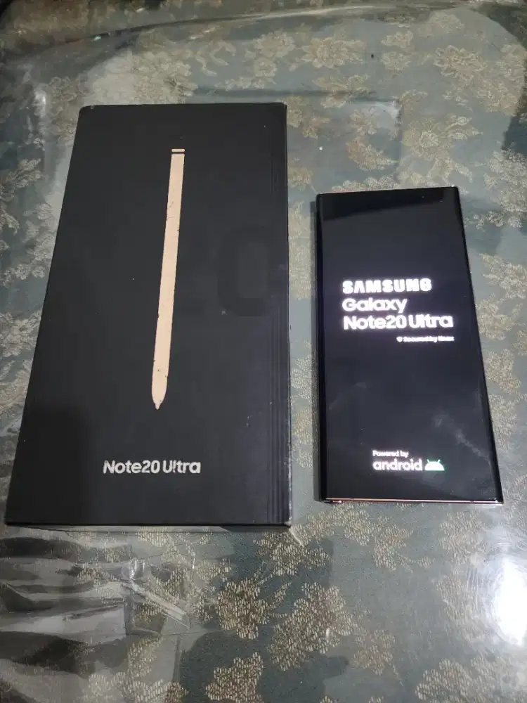Samsung note 20 ultra ram 8/256gb garansi sein mulus fullset spt baru