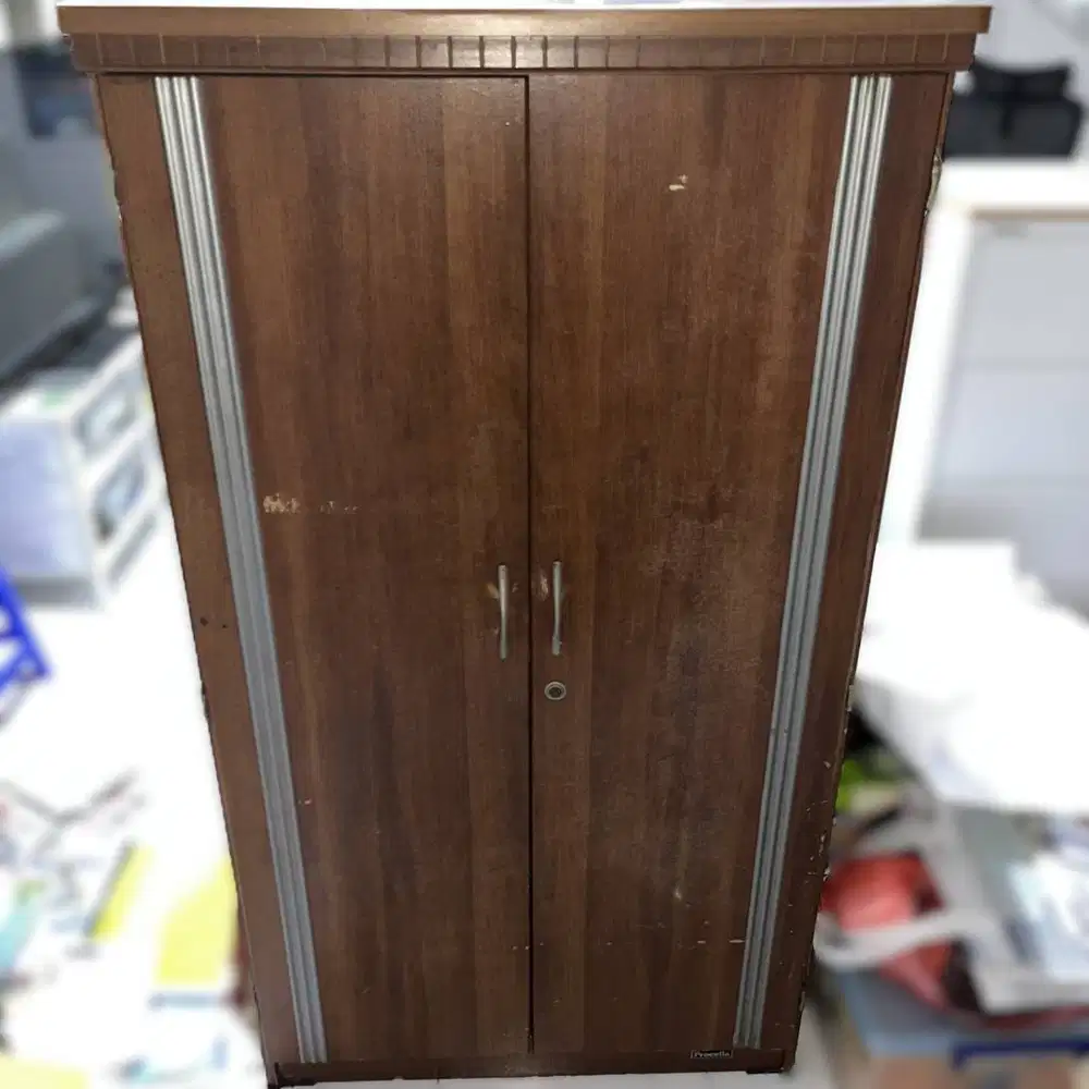 Lemari Komputer / Baju Kayu Sedang