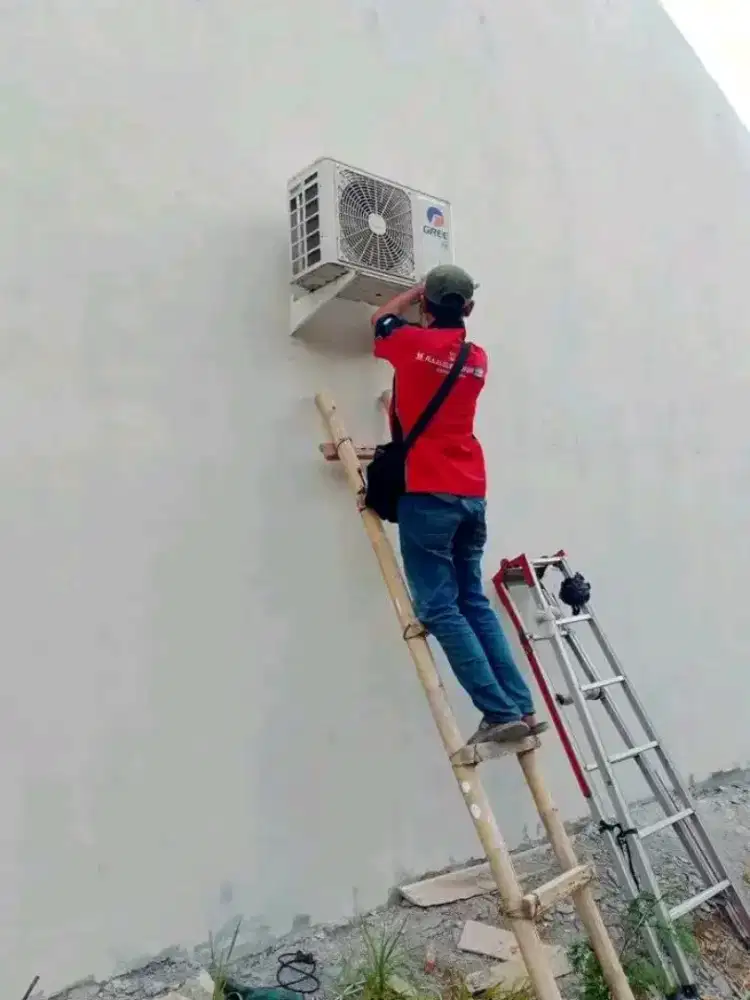 Service AC kulkas pompa air bongkar pasang AC