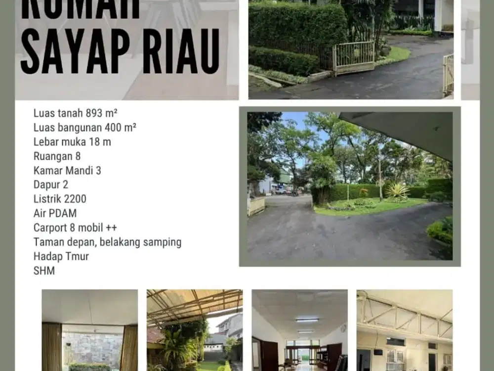 Di Sewakan Rumah / Ruang usaha Di Sayap Jalan Riau Kota Bandung,buat cafe, restoran, cofee shop